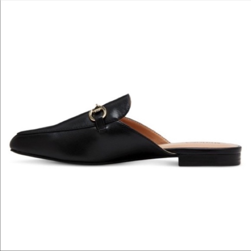 Merona Kona Backless Mule Loafers Black New - Picture 3 of 7